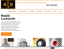 Tablet Screenshot of masterlocksmiths.ie